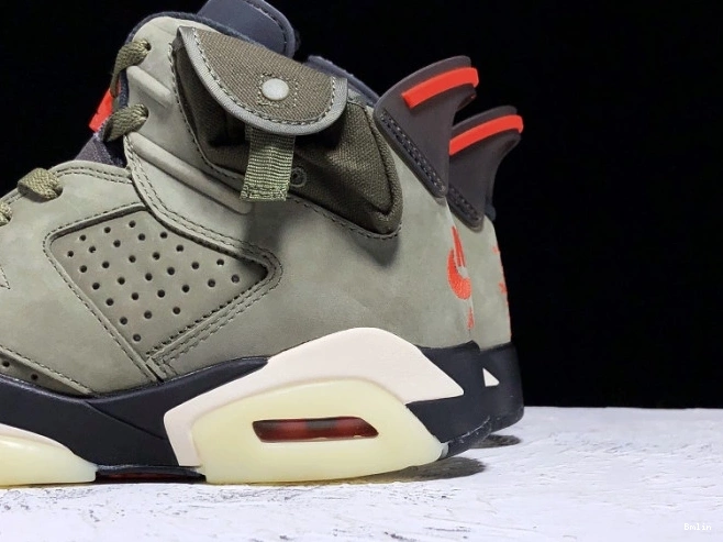 Bmlin Medium 6 Jordan Olive x Scott Air CN1084-200 Travis 0706